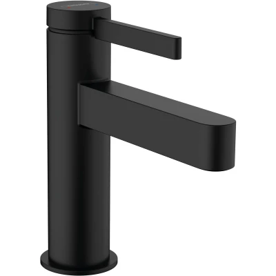 Afbeelding van Hansgrohe Finoris wastafelmengkraan 100 met Push Open waste Mat