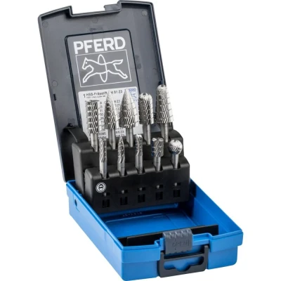 Afbeelding van PFERD 22900813 Freesstiftset HSS Schachtdiameter 6 mm