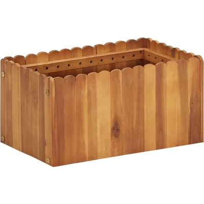 Afbeelding van Plantenbak verhoogd 50x30x25 cm massief acaciahout