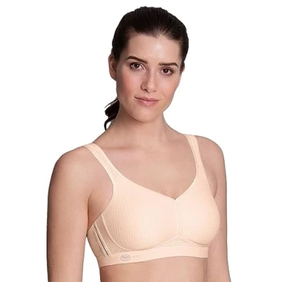 Afbeelding van Anita Sportbh Performance Bustier Pink anthrazit, Dames, Maat: 85A, anthrazit
