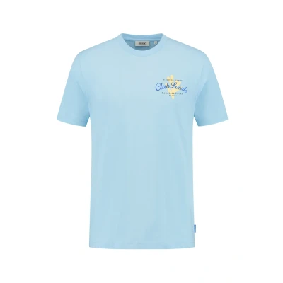 Afbeelding van Shiwi LIAM Paradise Tshirt print, Heren, Maat: XL, Blue sky