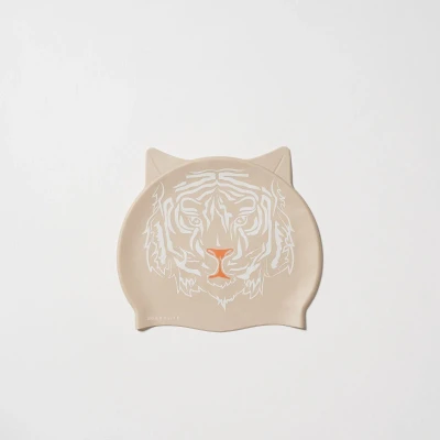 Afbeelding van Sunnylife Kids Swimtime Badmuts Tully the Tiger Siliconen Bruin