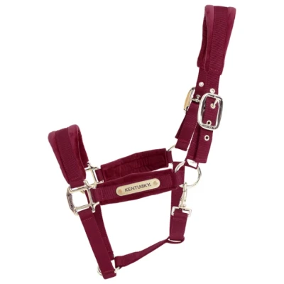 Afbeelding van Kentucky Halster Velvet Bordeaux Cob