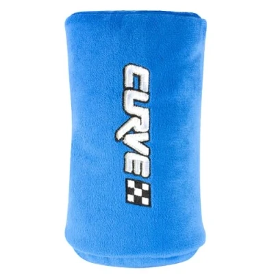 Afbeelding van Walser Mini slaapkussen Curve blauw van 3 4 jaar