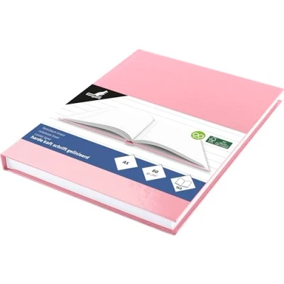 Afbeelding van Kangaro schrift A5 lijn 80 vel 80gr pastel roze