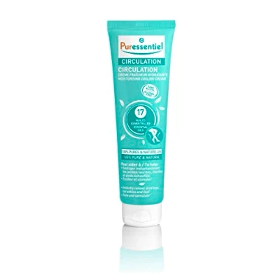 Afbeelding van Puressentiel Circulatie Hydraterende Fresh Cream Met 17 essentiële oliën 100% zuiver en natuurlijk Helpt zware benen te verlichten versterken 100 ml