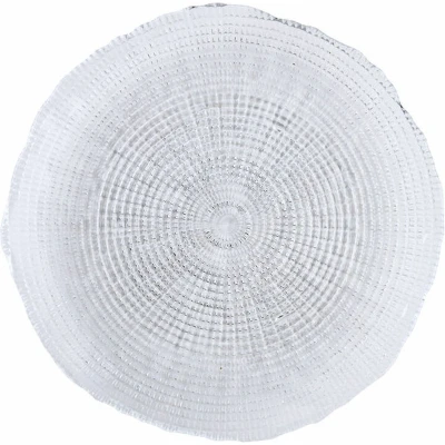 Afbeelding van Eetbord Quid Boreal Transparant Glas Ø 21 cm (6 Stuks) (Pack 6x)