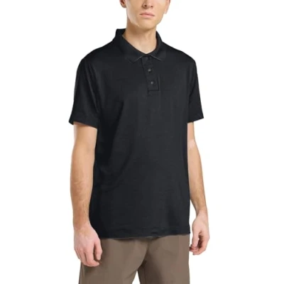 Afbeelding van Jack Wolfskin Poloshirt, Heren, Maat: XL, Dark navy heather