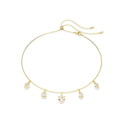 Afbeelding van Swarovski Dames Ketting goudkleurig