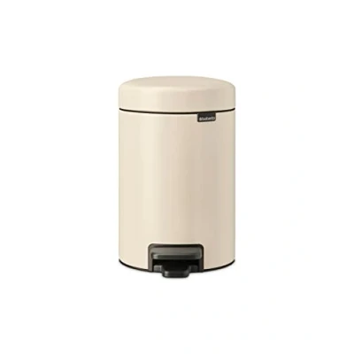 Image de Poubelle à pédale Newicon 3 l platinum Code A Brabantia Gris Métal