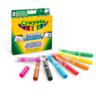 Image de 8 feutres à colorier effaçables