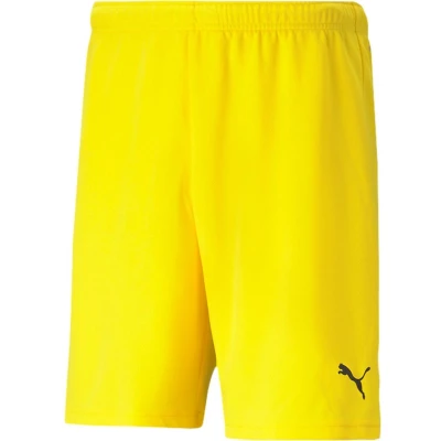Afbeelding van Puma Teamrise Short Kinderen Geel Maat: 176
