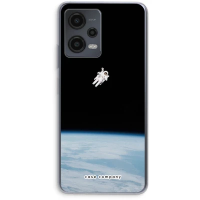 Afbeelding van Case Company® hoesje geschikt voor Xiaomi Redmi Note 12 Alone in Space Soft Cover Telefoonhoesje Bescherming aan alle Kanten en Schermrand