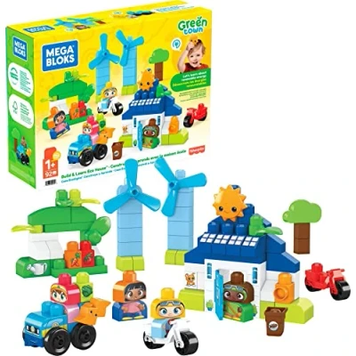 Afbeelding van Mega Bloks Green Town Build En Learn Eco House