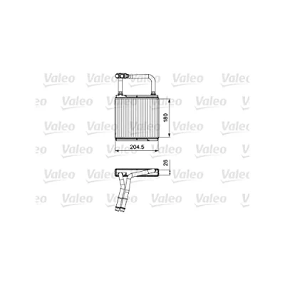 Afbeelding van VALEO 811526 Warmtewisselaar