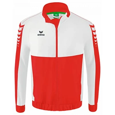Afbeelding van ERIMA Six Wings presentatiejack rood/wit / XXL