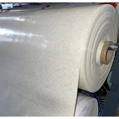 Afbeelding van KGS Bulgum tafelkleed, bedrukt met pailletten, per meter, verschillende kleuren (wit, 140 x 100 cm)