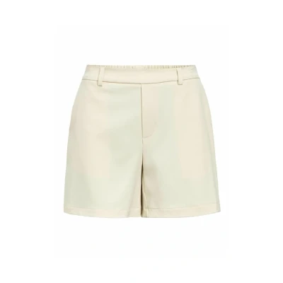 Afbeelding van Object Objlisa Shorts, Dames, Maat: 34, Sandshell