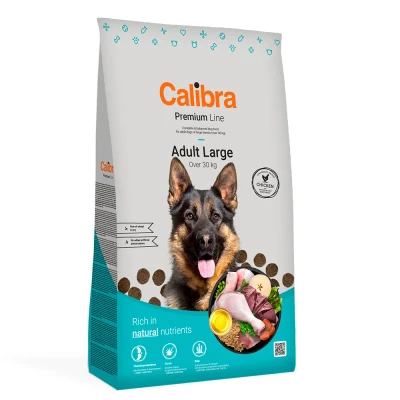 Afbeelding van Dubbelpak: 2x12kg Calibra Dog Premium Line Adult Large Breed Hondenvoer Droog