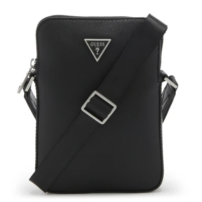 Afbeelding van Guess Crtsa SFNO SMRT FLT SQRD XBD Telefoonhoesje, Maat: One Size, Black