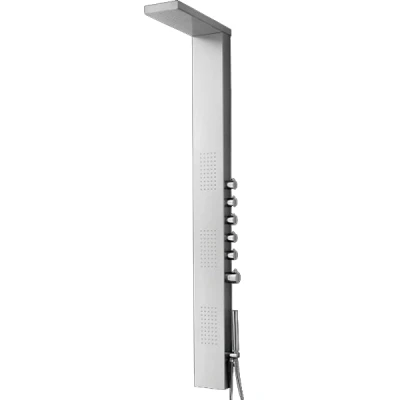 Afbeelding van Blusani douchepaneel RVS BS83102