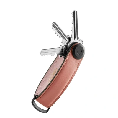 Afbeelding van Orbitkey Premium Leather 2.0 Keyholder cotton candy
