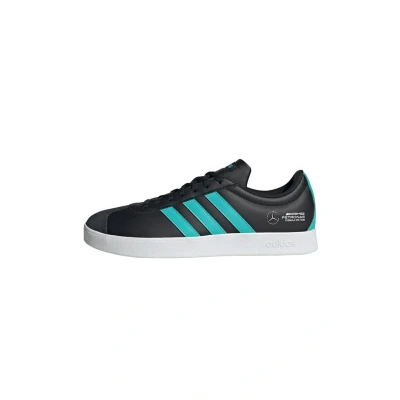Afbeelding van adidas Performance Petronas Formula ONE TEAM Court Sneakers laag core black semi mint rush cloud white, Maat: 43 1/3 Leer/ synthetisch