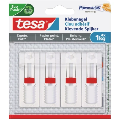 Afbeelding van tesa 77774 Platte kabel verstelbaar Wit Inhoud: 4 stuk(s)