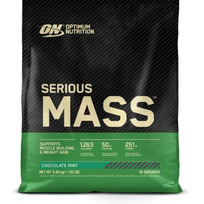 Afbeelding van Optimum Nutrition Serious Mass 5450gr Choco Mint