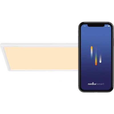 Afbeelding van Nordlux Harlow plafondlamp smart 60x30cm 2700 6500K+RGB wit