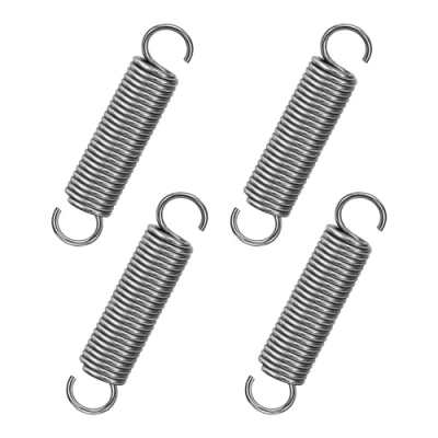 Afbeelding van GUNGY 4 stuks trekveren met roestvrijstalen haak, trekveer 70 mm, buitendiameter 14 draaddiameter 1,8 maximale trekkracht 8 kg, x mm