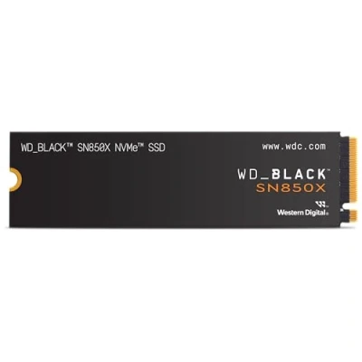 Image de WD_BLACK SN850X NVMe SSD WDS200T2X0E 2 To interne M.2 2280 PCIe 4.0 x4 (NVMe)