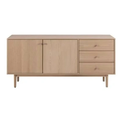 Afbeelding van Dressoir Stijn Lichtbruin 160cm Giga Living