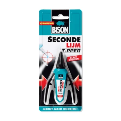 Afbeelding van Bison tipper secondelijm vloeibaar 3gr