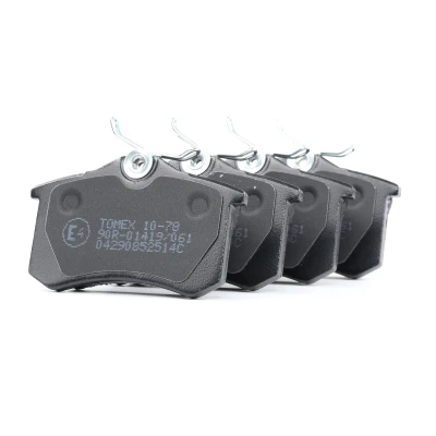 Afbeelding van TOMEX brakes TX 10 78 Remblokkenset Achteras RENAULT: Megane 2, 4, Clio AUDI: A4 B7 Avant, B6 Saloon