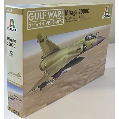 Afbeelding van Italeri Mirage 2000 1:72 (Ita1381s) modelbouwsets, hobbybouwspeelgoed voor kinderen, modelverf en accessoires