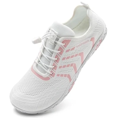 Afbeelding van IceUnicorn Chaussures de natation unisexes pour homme et femme plage aquatiques surf, Ligne Rose, 41 EU