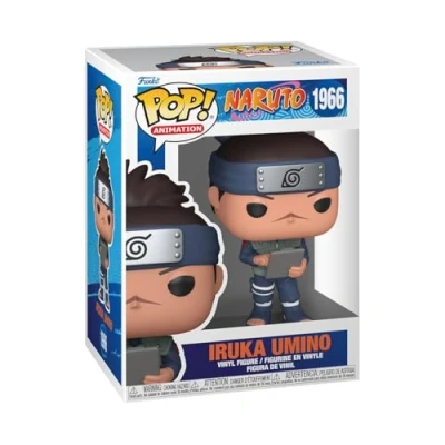 Afbeelding van Funko Pop! Animatie: Naruto Classic, Iruka Umino, verzamelfiguur, vinyl figuur, cadeau idee, officieel product, speelgoed voor kinderen en volwassenen, anime fans, figuur verzamelaars