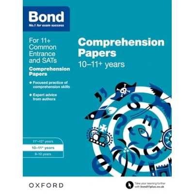Afbeelding van Bond Comprehension Papers 10 11+Years