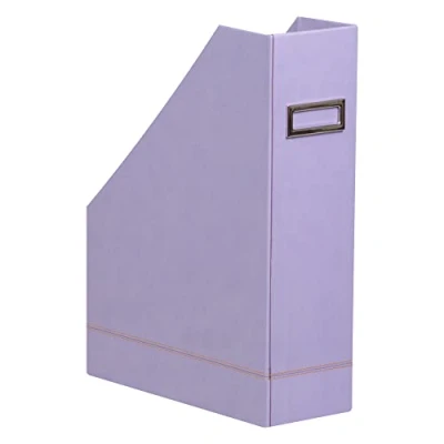 Afbeelding van RHODIA 318839C tijdschriftenstandaard Iris 10 x 25 31 cm siernaden zadel oranje buitenkant kunstleer collectie Home Office Rhodiarama organisatie van kantoor &amp; opbergdesign