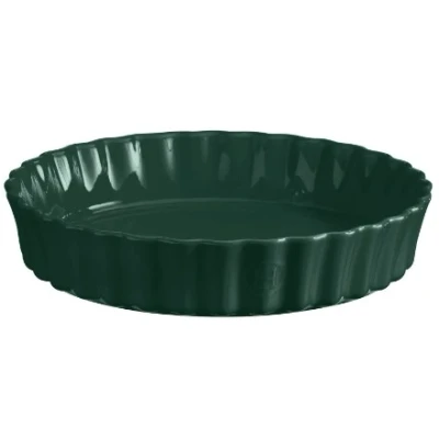 Afbeelding van Emile Henry Taartvorm gekarteld hoog Ceder Ø32cm