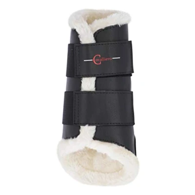 Afbeelding van Kerbl Dressage Boots Voorbeen Zwart L