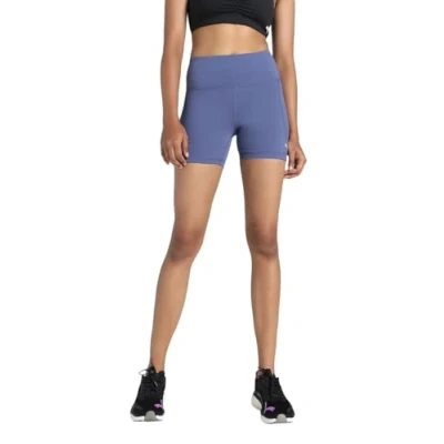Afbeelding van CLOUDSPUN strakke short met hoge taille voor Dames, Blauw, Maat L PUMA
