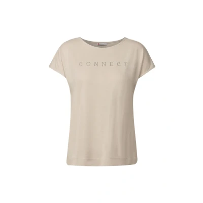 Afbeelding van Street One Tshirt Connect Beige 36