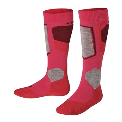 Afbeelding van Falke SK4 KIDS Skiing Functional Lightcushioned Sportsokken Rose voor kinderen, Maat: 35/38,