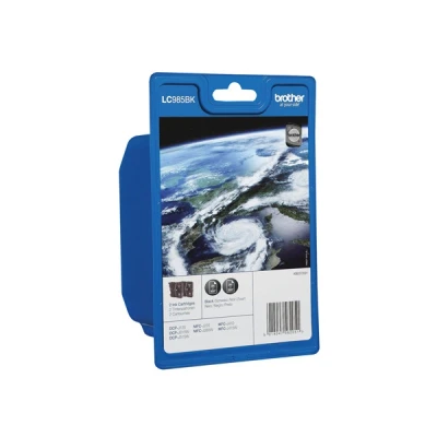 Image de Brother LC985 Twin pack de 2 noir originale cartouche d&#039;encre