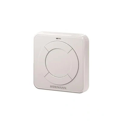 Afbeelding van Hörmann 4511822 FIT 4 BS draadloze binnenknop (vier functies, wit, intuïtieve bediening, afstandsbediening, Smart Home)