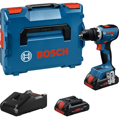 Afbeelding van BOSCH GSR 18V 65 accu schroefboormachine in L BOXX 136 (2x 4,0Ah + lader) 06019N3206