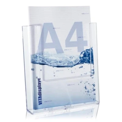 Image de taymar Porte prospectus mural DIN A4 transparent