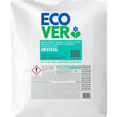 Afbeelding van Ecover Waspoeder Universal 100 Wasbeurten 7,5 kg
